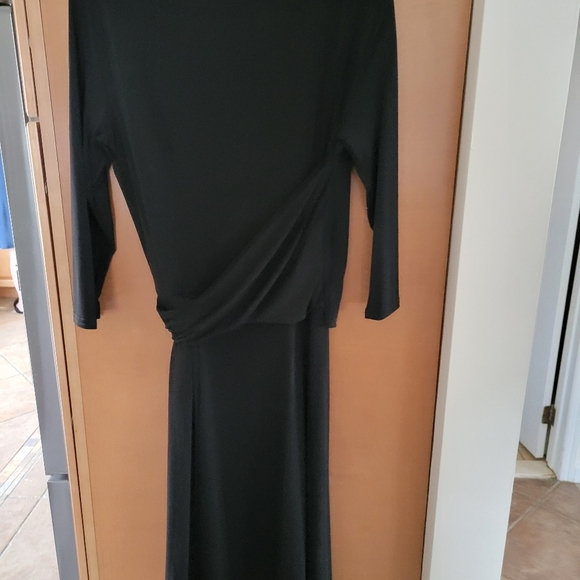 Dress Barn Wrap Dress Size 10/12 - Picture 2 of 3